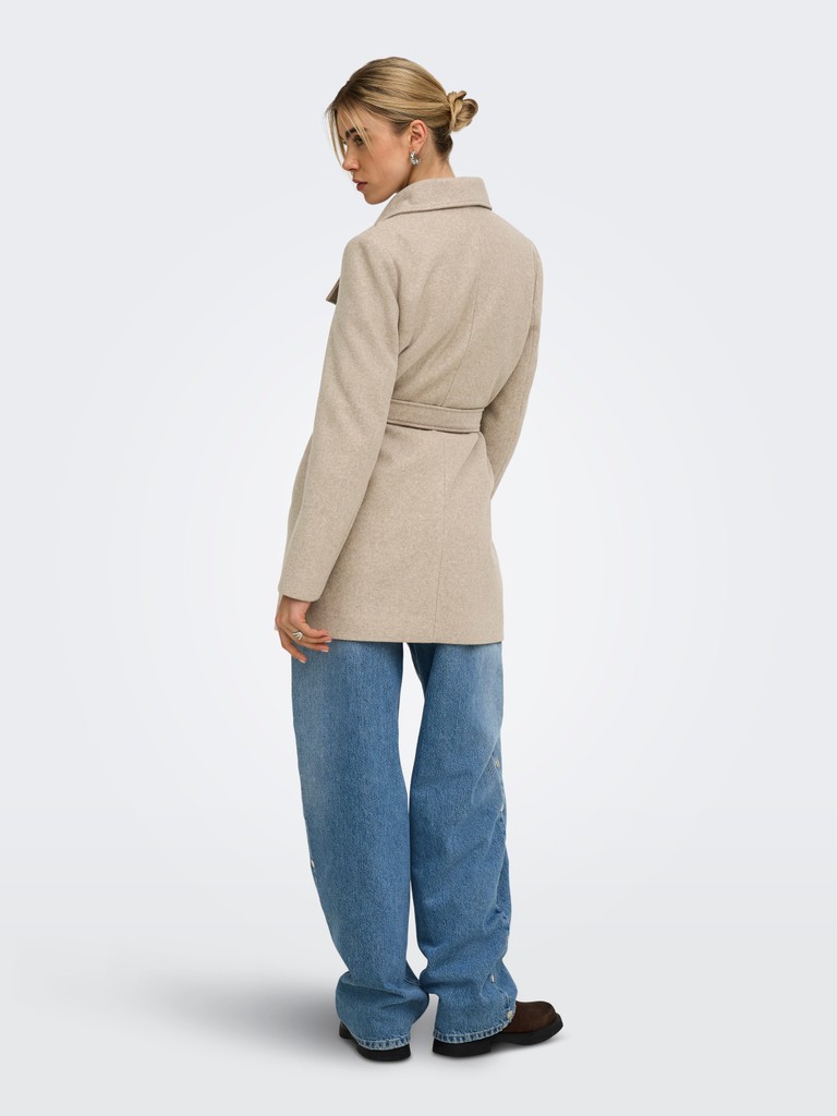 ONLTRISH WRAP COAT BF OTW