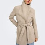 ONLTRISH WRAP COAT BF OTW