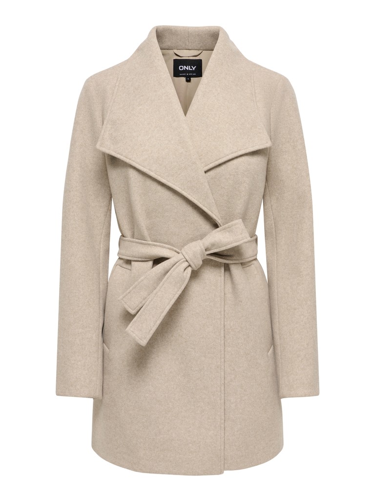 ONLTRISH WRAP COAT BF OTW