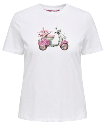 T-shirt με στάμπα scooter - Image 2