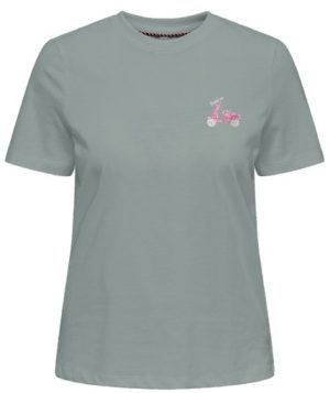 Alternative view of T-shirt με κέντημα scooter
