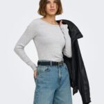ONLRILEY L/S BOATNECK TOP JRS