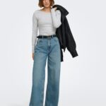 ONLRILEY L/S BOATNECK TOP JRS