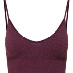 ONLVICKY GLITTER SEAMLESS V NECK TOP ACC