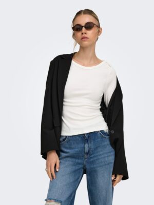 ONLRILEY L/S BOATNECK TOP JRS