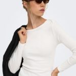 ONLRILEY L/S BOATNECK TOP JRS