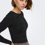 ONLRILEY L/S BOATNECK TOP JRS