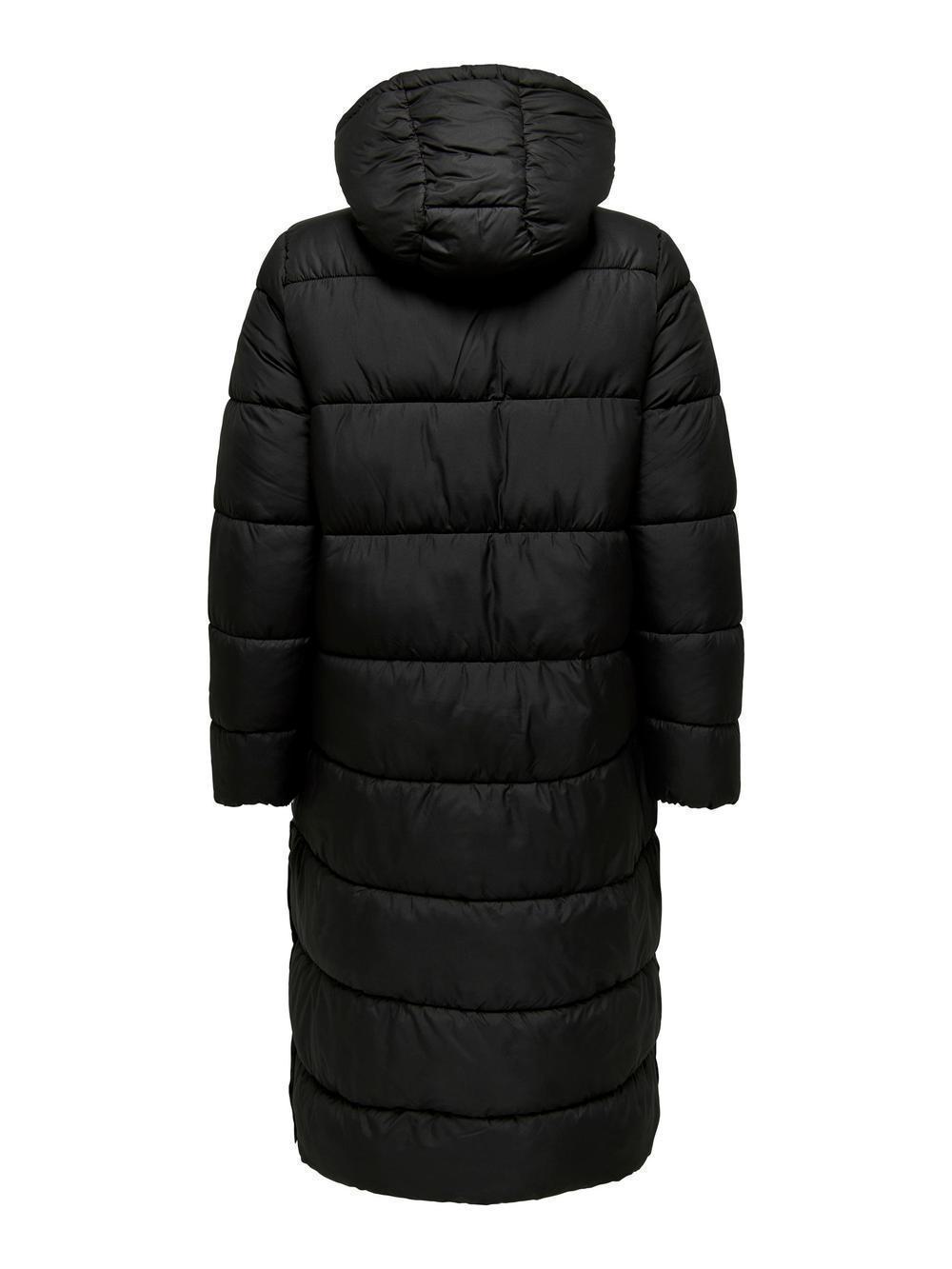 ONLY Μπουφάν puffer μακρύ - Μαύρο - 6