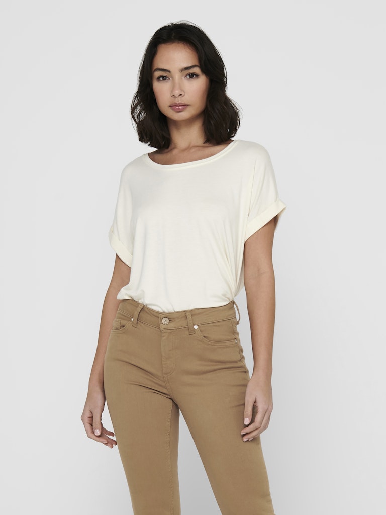 T-Shirt μονόχρωμο - Image 2