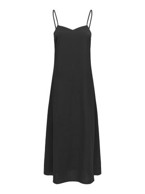 Alternative view of Φόρεμα με τιράντες απο βισκόζ