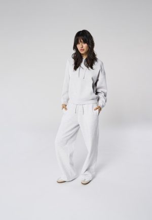 Alternative view of Παντελόνι φόρμας σε φαρδιά γραμμή και κορδόνι