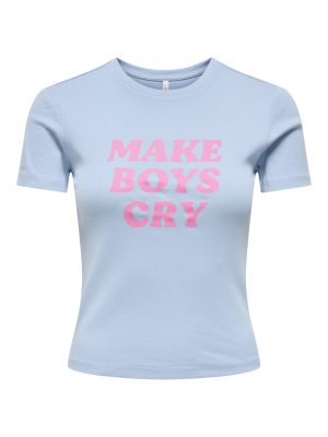 Μπλούζα κοντομάνικη με στάμπα