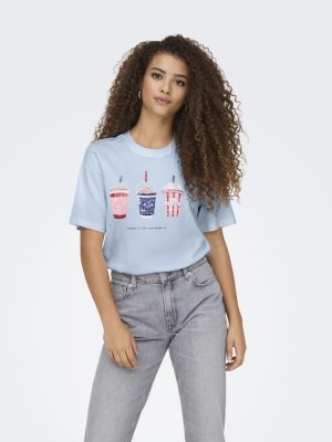 Alternative view of T-shirt στάμπα με πέρλες
