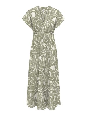 Alternative view of Μάξι φόρεμα tropical print
