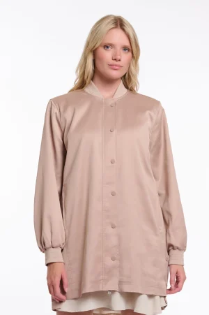 Μπουφάν εποχιακό bomber μακρύ Pina