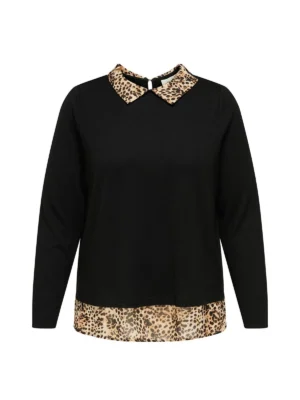 caralba long sleeve mix top 1 1785915051