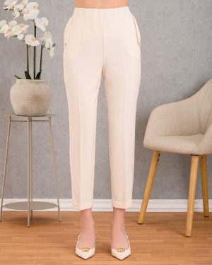 Alternative view of Παντελόνι σε στενή γραμμή