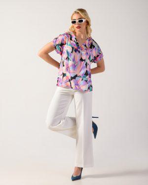 Alternative view of Παντελόνα με δυο κουμπιά