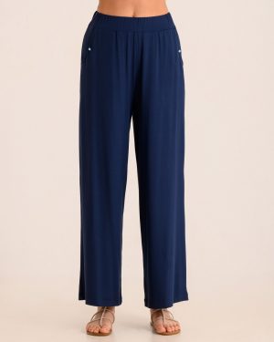 Παντελόνα με λάστιχο και τσέπες