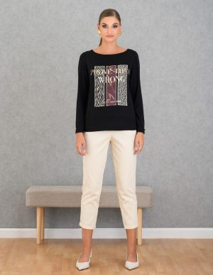 Alternative view of Μπλούζα με τύπωμα