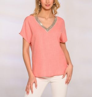 Μπλούζα VE με παγιέτα