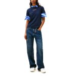 dw0dw21842 c1g tommyjeans women t shirt blue 5