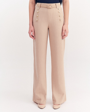 Παντελόνι φαρδύ με κουμπιά