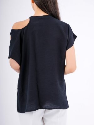 Alternative view of Κοντομάνικη μπλούζα καλοκαιρινή