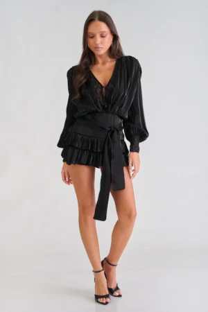 forema skort me volan dantela 10094499 ezhv