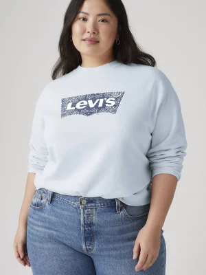 Μπλούζα φούτερ με λογότυπο Plus Size