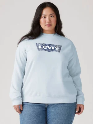 Alternative view of Μπλούζα φούτερ με λογότυπο Plus Size