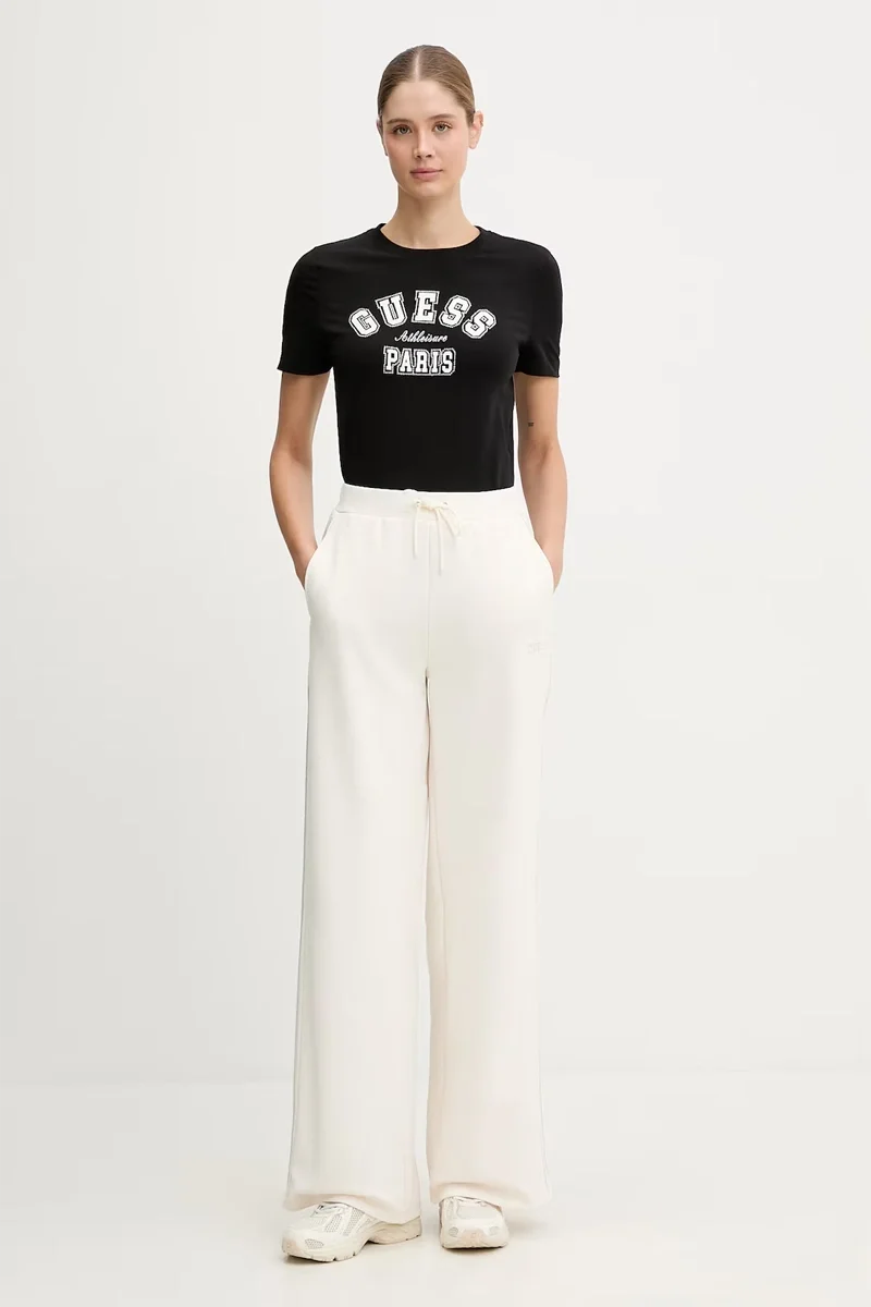Μπλούζα κοντομάνικη με λευκό λογότυπο Guess - Image 2