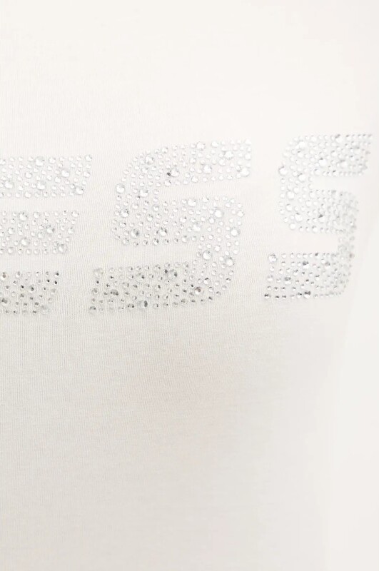 T-shirt με στρας λογότυπο Guess - Image 3