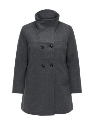 jacket only carmakoma dark grey melange 1 1789135889