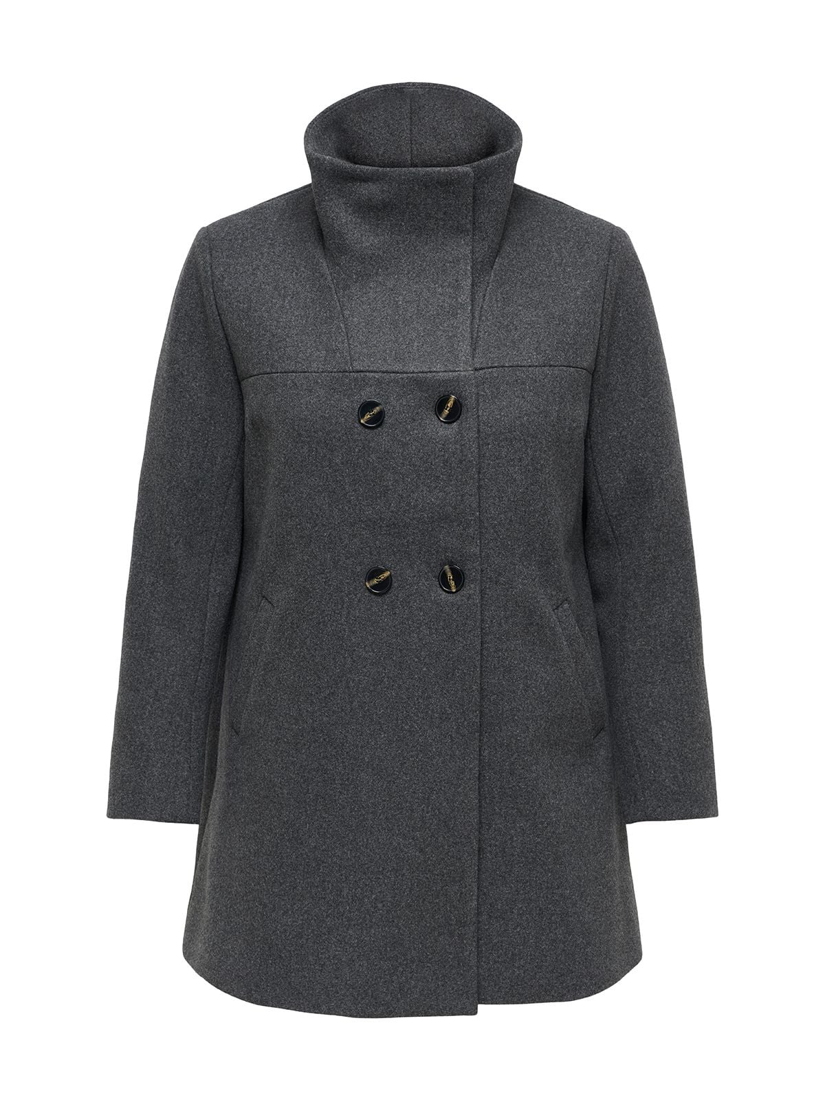 jacket only carmakoma dark grey melange 1 1789135889