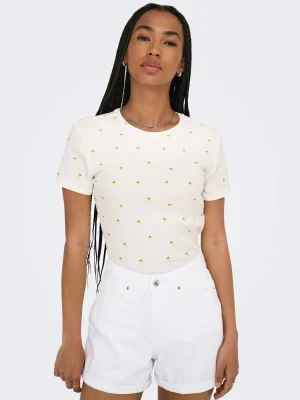 Μπλούζα κοντομάνικη με λεμόνια