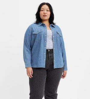 Πουκάμισο Levi's Icon Western blue