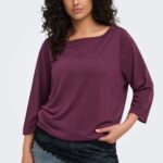 only carcarlinne3 4boatnecktopjrs red (1)