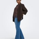 only carelly3 4blazertlrnoos brown (1)