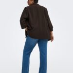 only carelly3 4blazertlrnoos brown (3)
