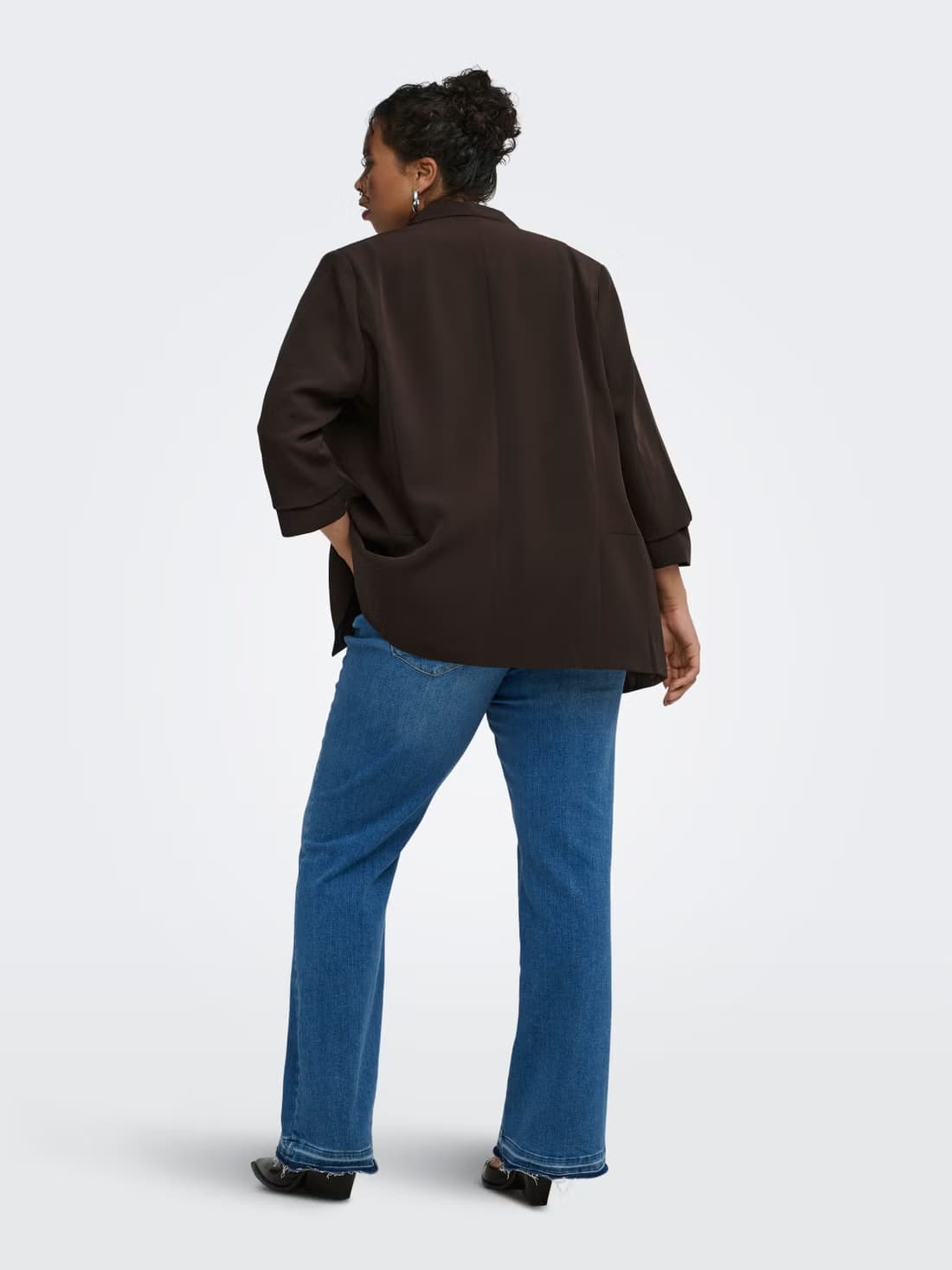 only carelly3 4blazertlrnoos brown (3)