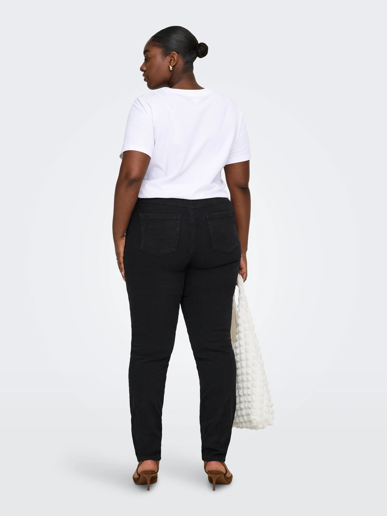 Μπλούζα κοντομάνικη με κόκκινες καρδιές Plus size - Image 5