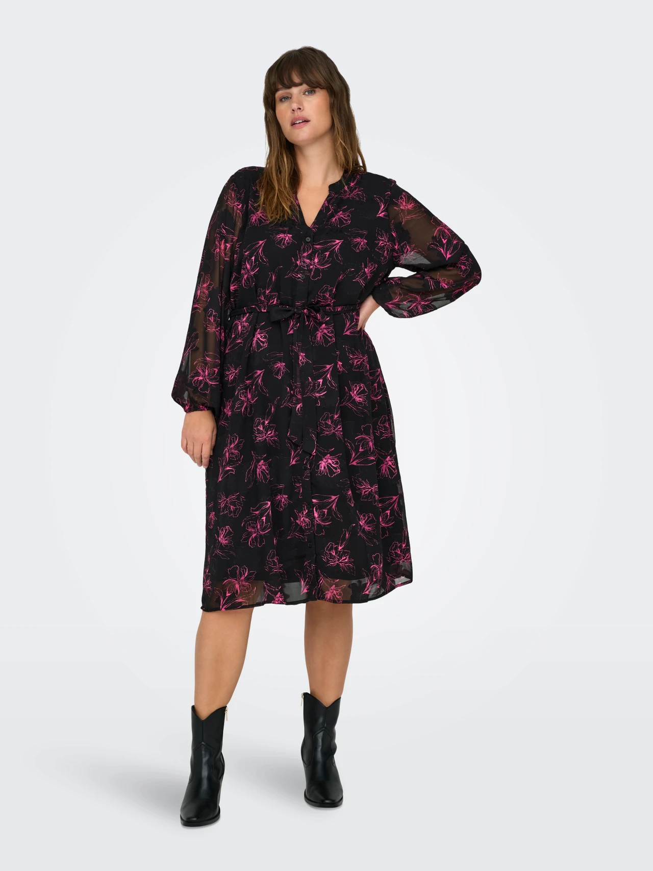 only-carmelenalongdress-purple