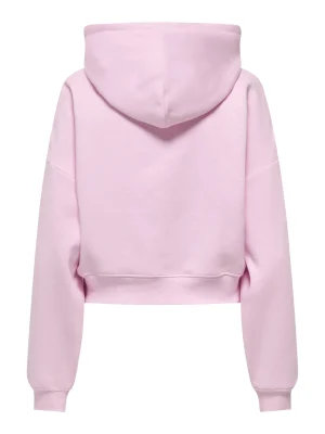 Alternative view of Μπλούζα φούτερ με κουκούλα και κοντό μήκος