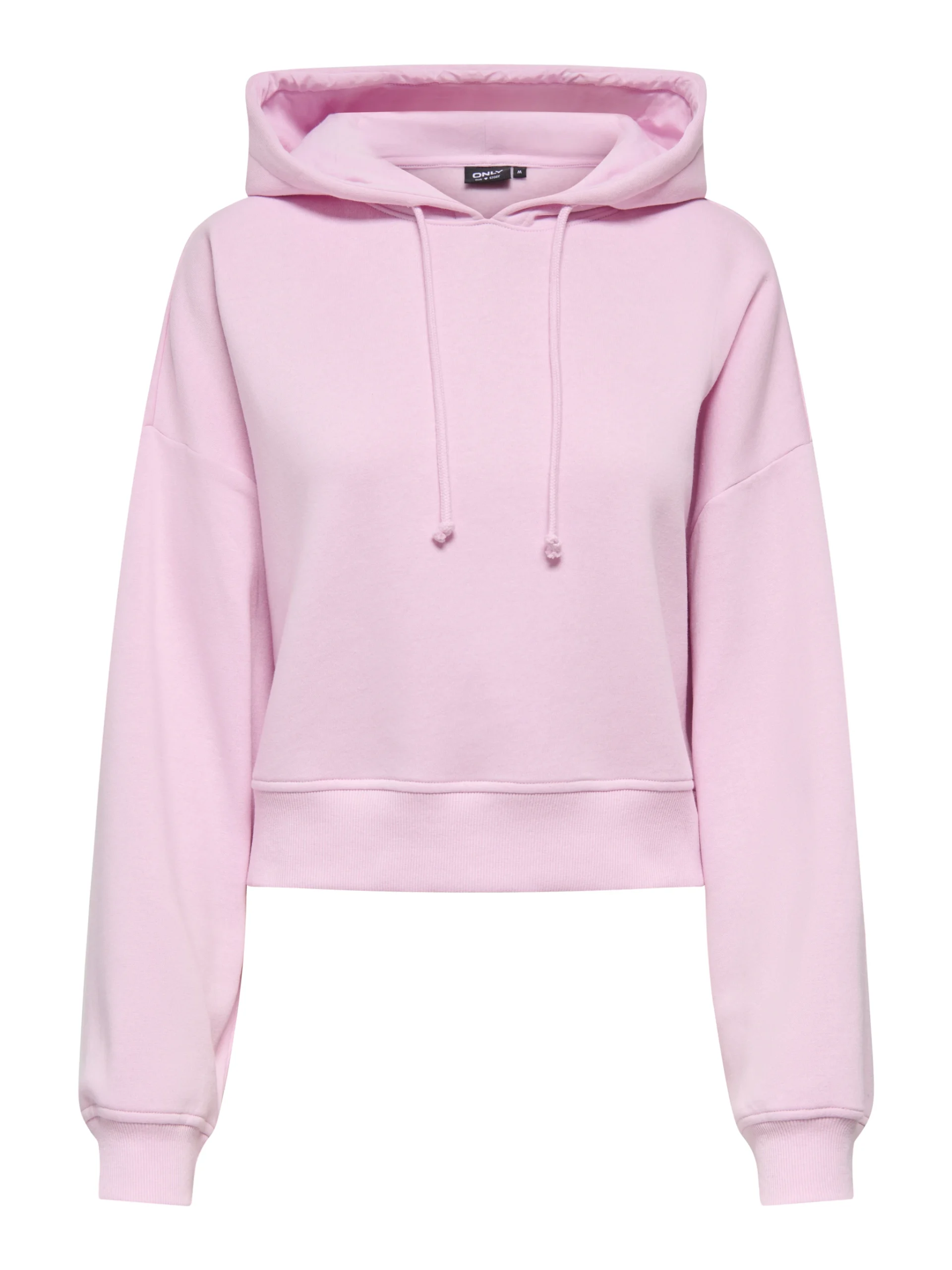 Μπλούζα φούτερ με κουκούλα και κοντό μήκος