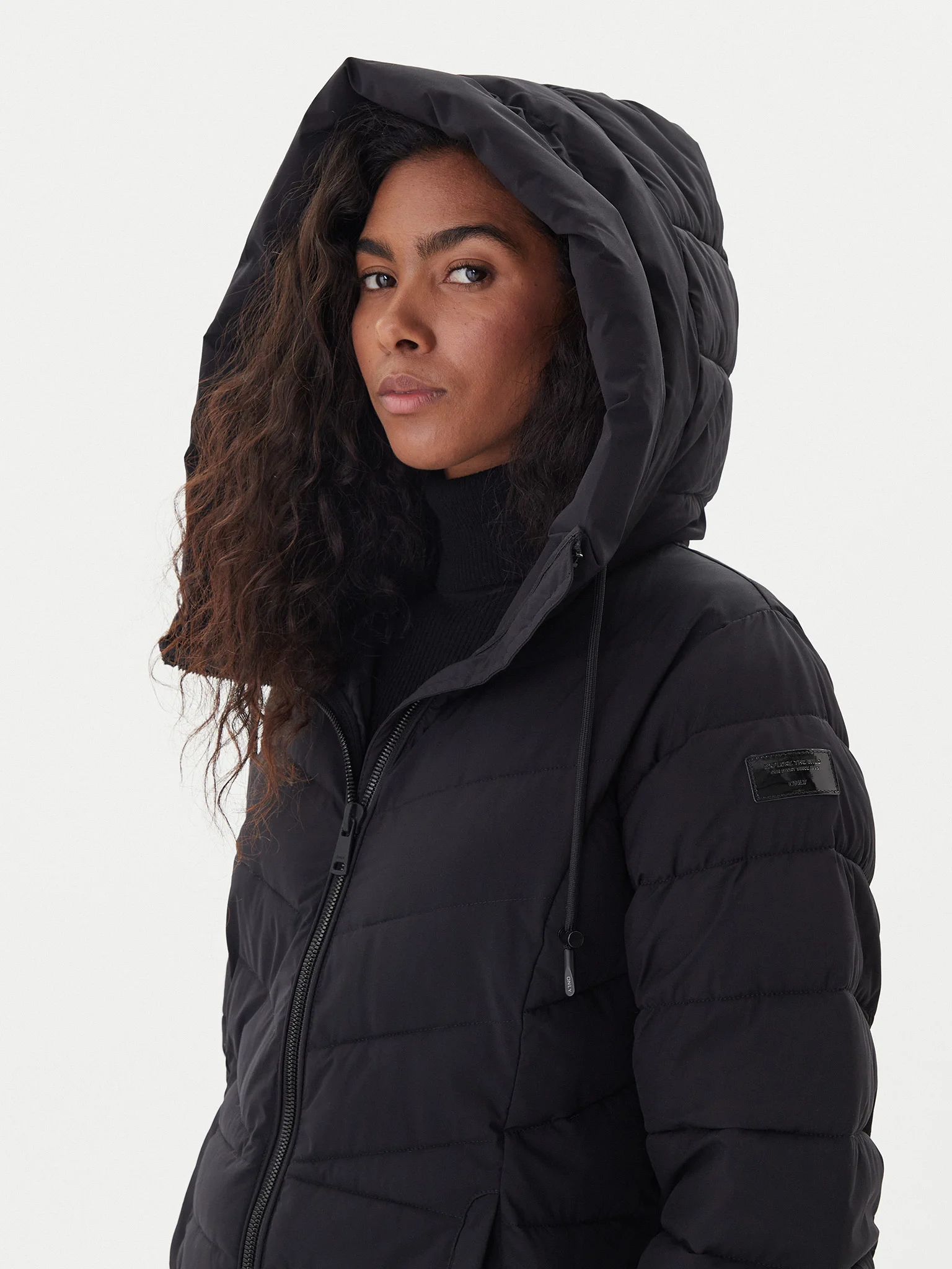 Μακρύ puffer μπουφάν - Image 4