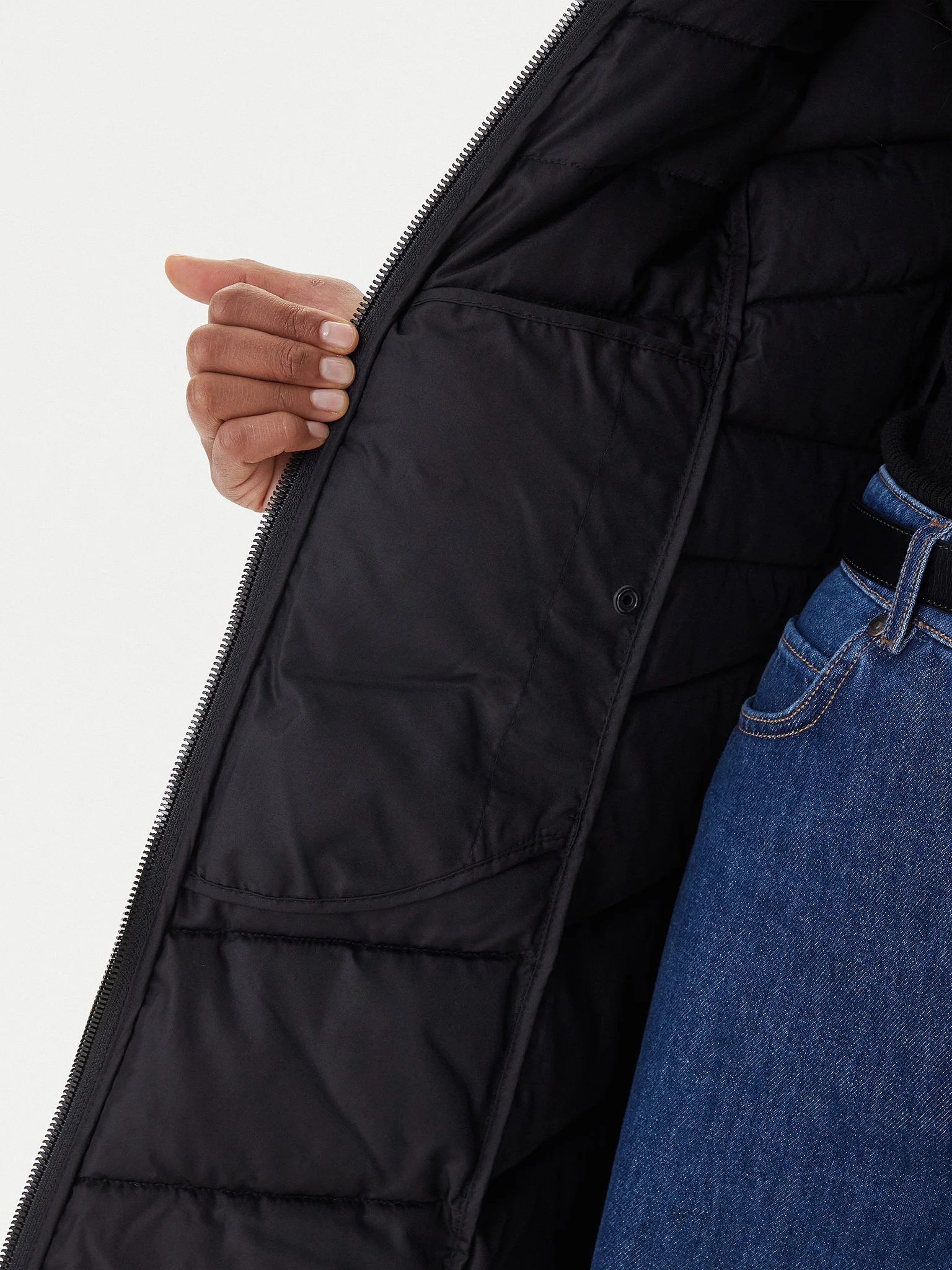 Μακρύ puffer μπουφάν - Image 6