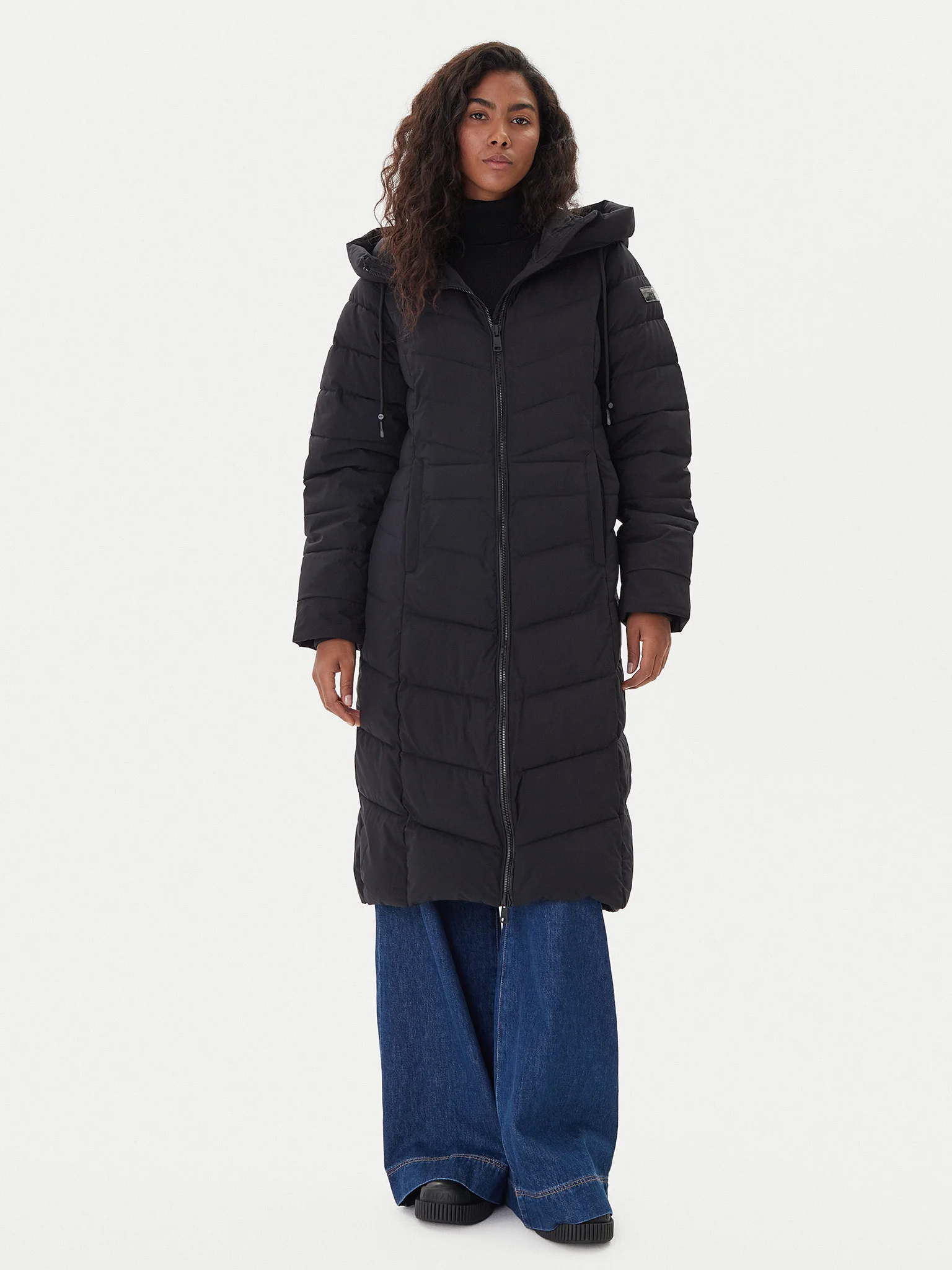 Μακρύ puffer μπουφάν - Image 2