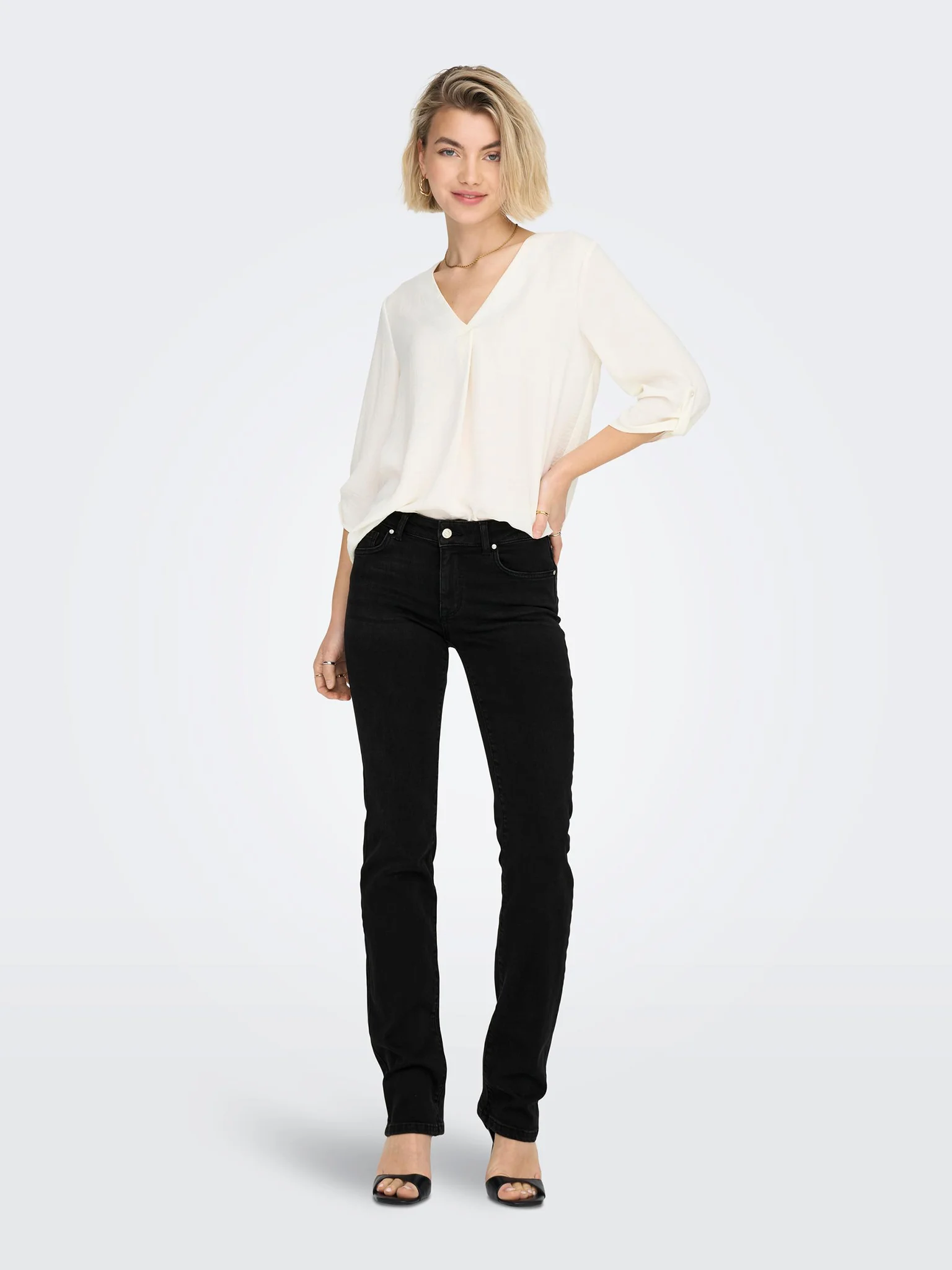 Τζιν παντελόνι straight fit - Image 2