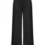 only γυναικειο παντελονι φορμας με στρας onlscarlet wide pants ub rs swt 15380681